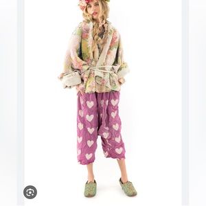 Magnolia Pearl dark pink Heart Pants